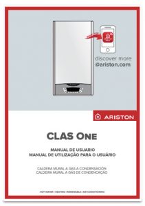 manual usuario calderas ariston clas one