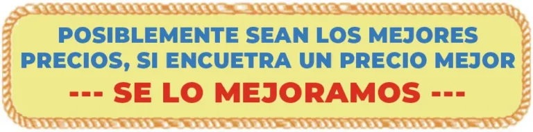 Posiblemente sean los mejores precios